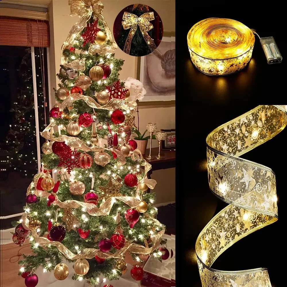 Copper Wire Roll - 10M 5M Christmas Tree Decorations String