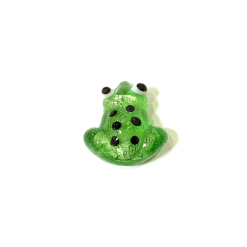 2pcs Mini Glass Frog Figurine  - Bonsai Garden Chinese Garden recension och pris