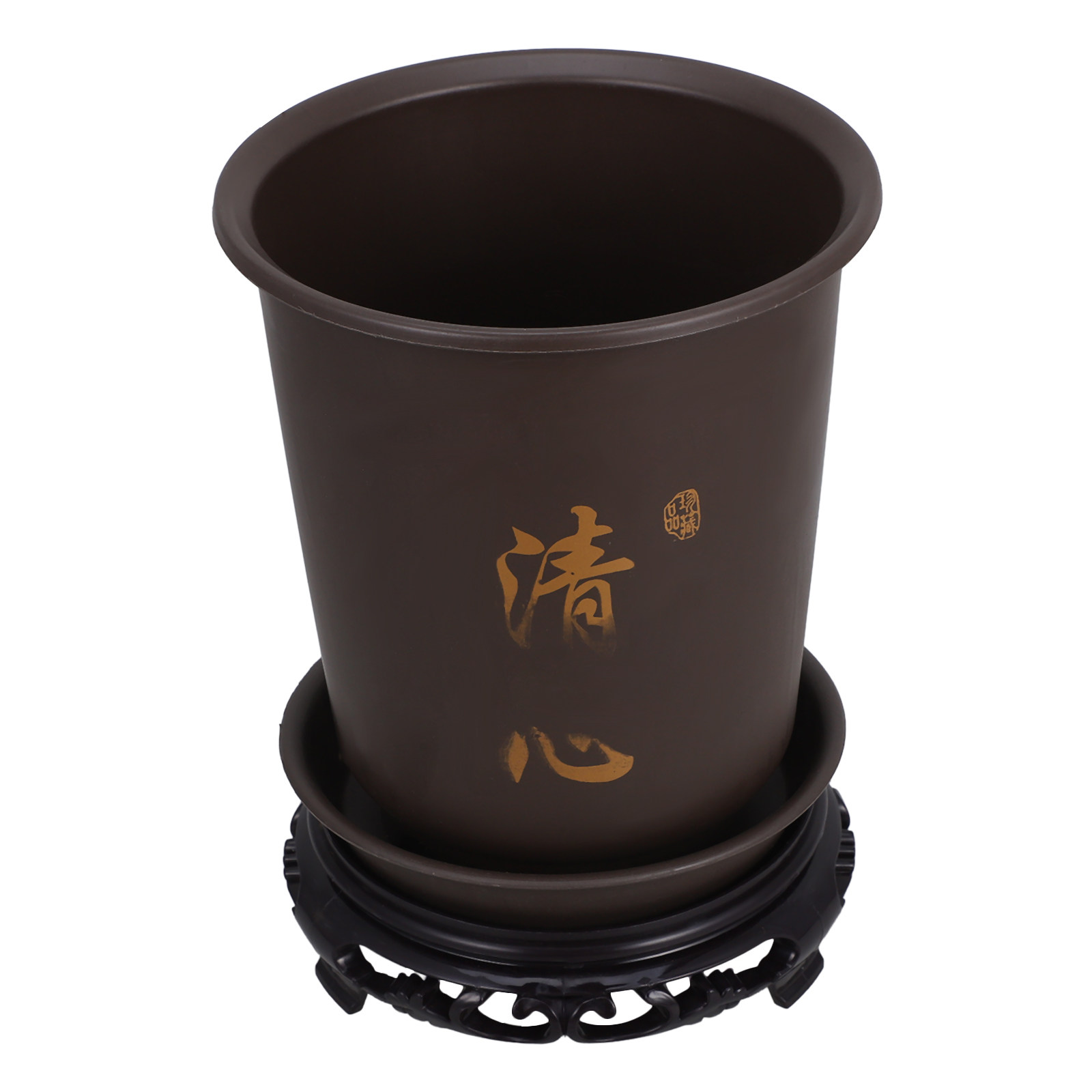 1Set Orchid Flowerpots with Tr - Bonsai Garden Nursery recension och pris