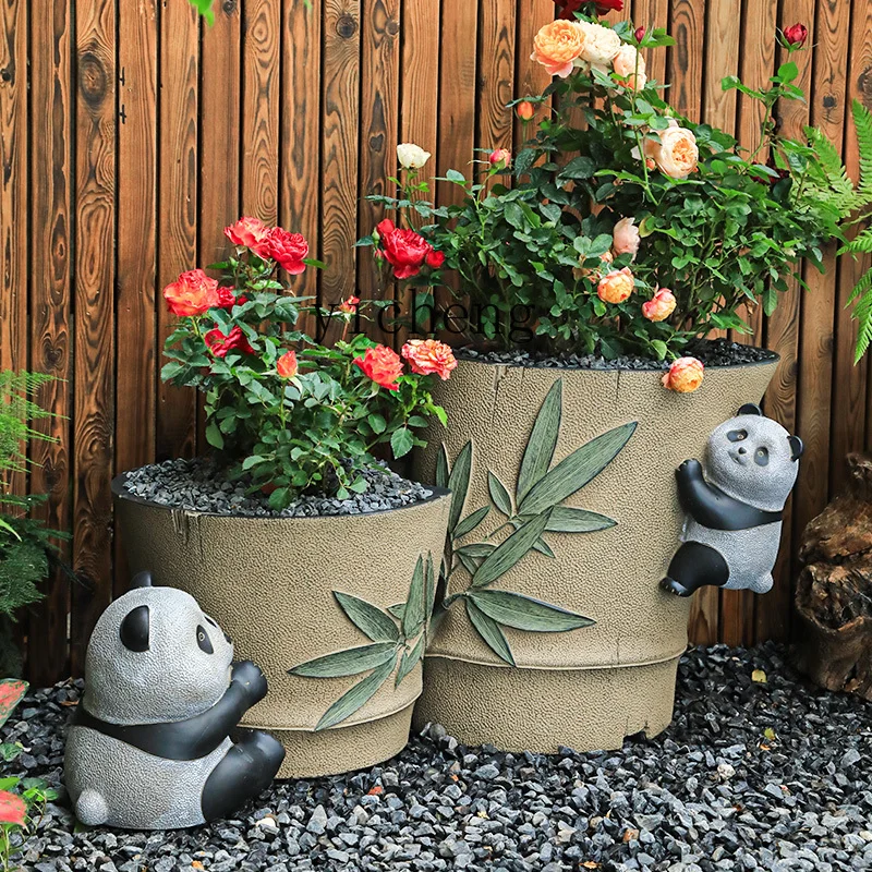 L7-15 courtyard flower pot orn - Bonsai Garden Chinese Garden recension och pris