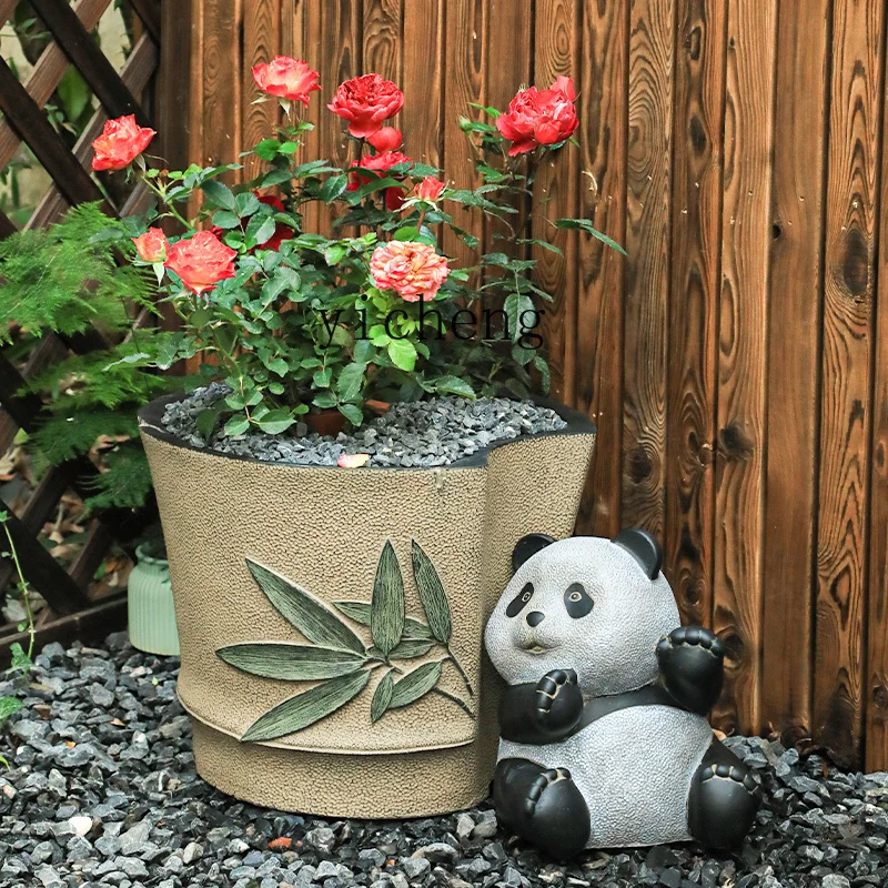 L7-15 courtyard flower pot orn - Bonsai Garden Chinese Garden recension och pris