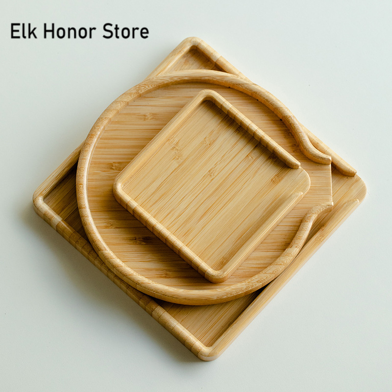 Chinese Bamboo Food Tray Puer  - Bonsai Garden Chinese Garden recension och pris