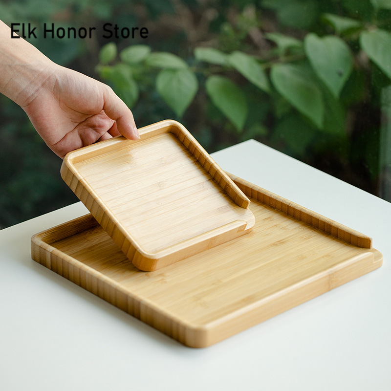 Chinese Bamboo Food Tray Puer  - Bonsai Garden Chinese Garden recension och pris