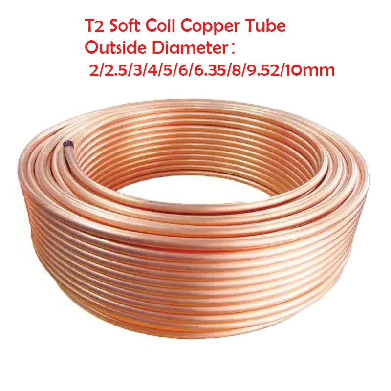 T2 Copper Tubing Soft Coil Red - Copper Wire Roll recension och pris