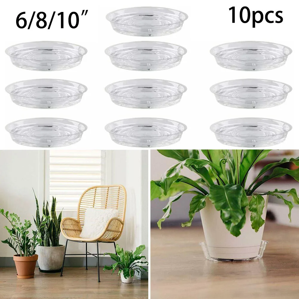 10pcs Garden Plant Saucer Drip - Drip Tray Saucer recension och pris