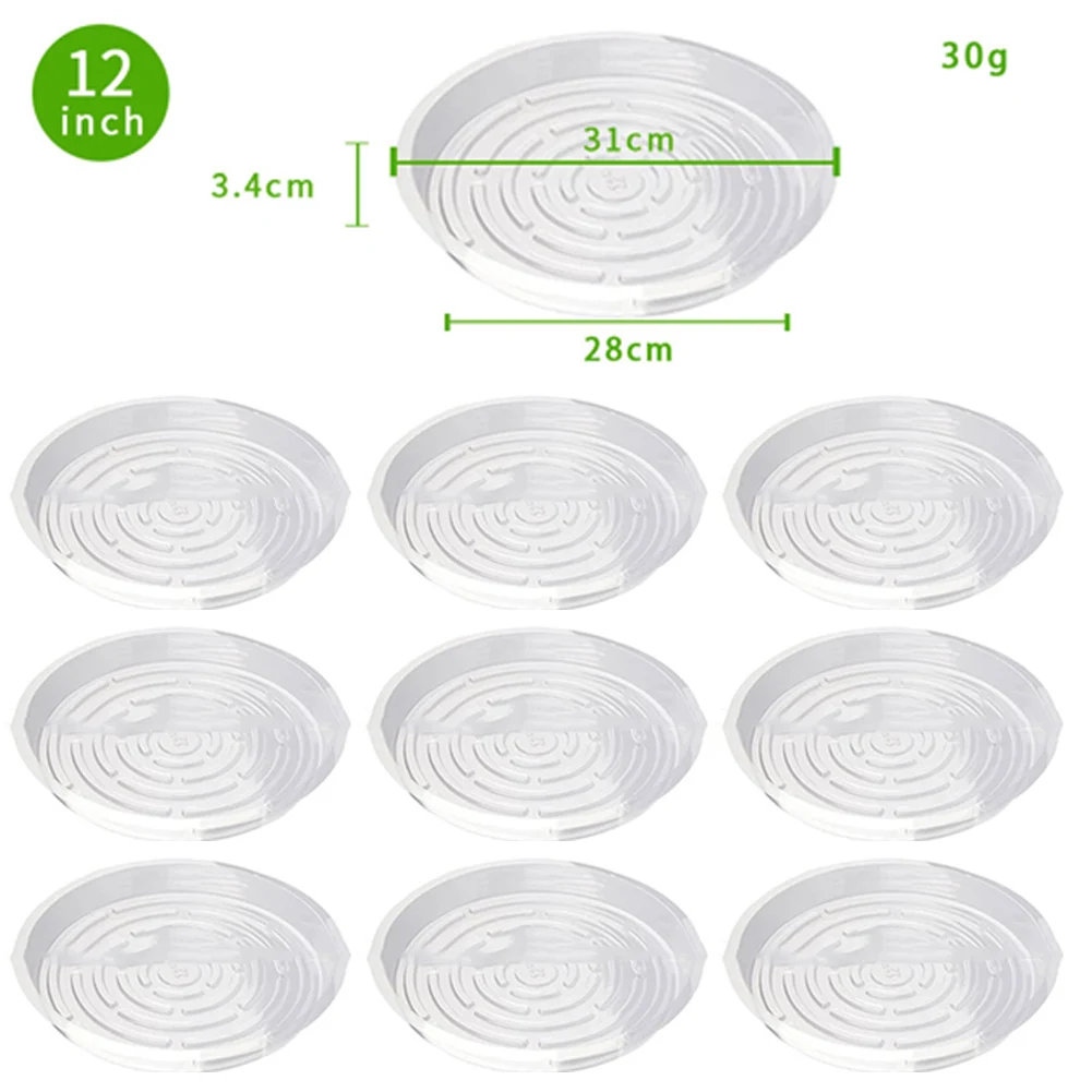 10/24pcs Plastic Plant Saucer  - Drip Tray Saucer recension och pris