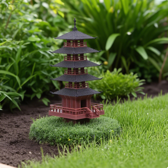 Garden Aquarium Bonsai Decor M - Bonsai Garden Chinese Garden recension och pris