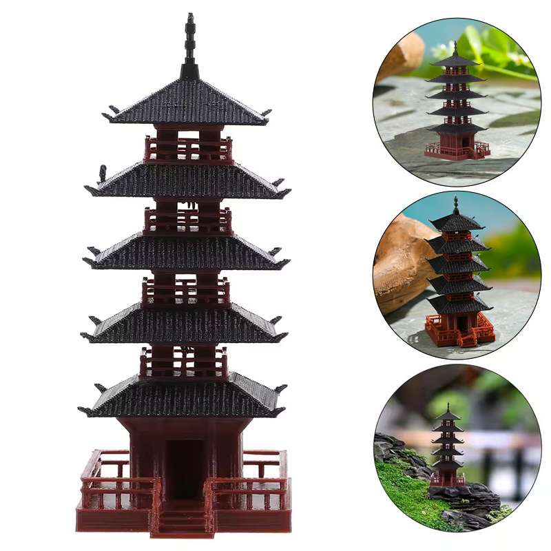 Garden Aquarium Bonsai Decor M - Bonsai Garden Chinese Garden recension och pris