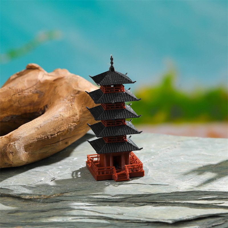 Garden Aquarium Bonsai Decor M - Bonsai Garden Chinese Garden recension och pris