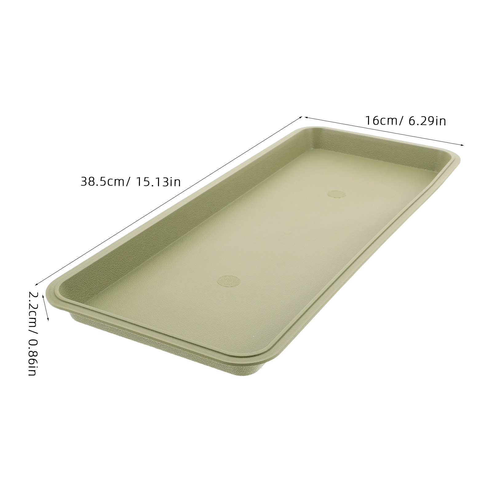 Rectangular Flower Pot Tray Pl - Drip Tray Saucer recension och pris