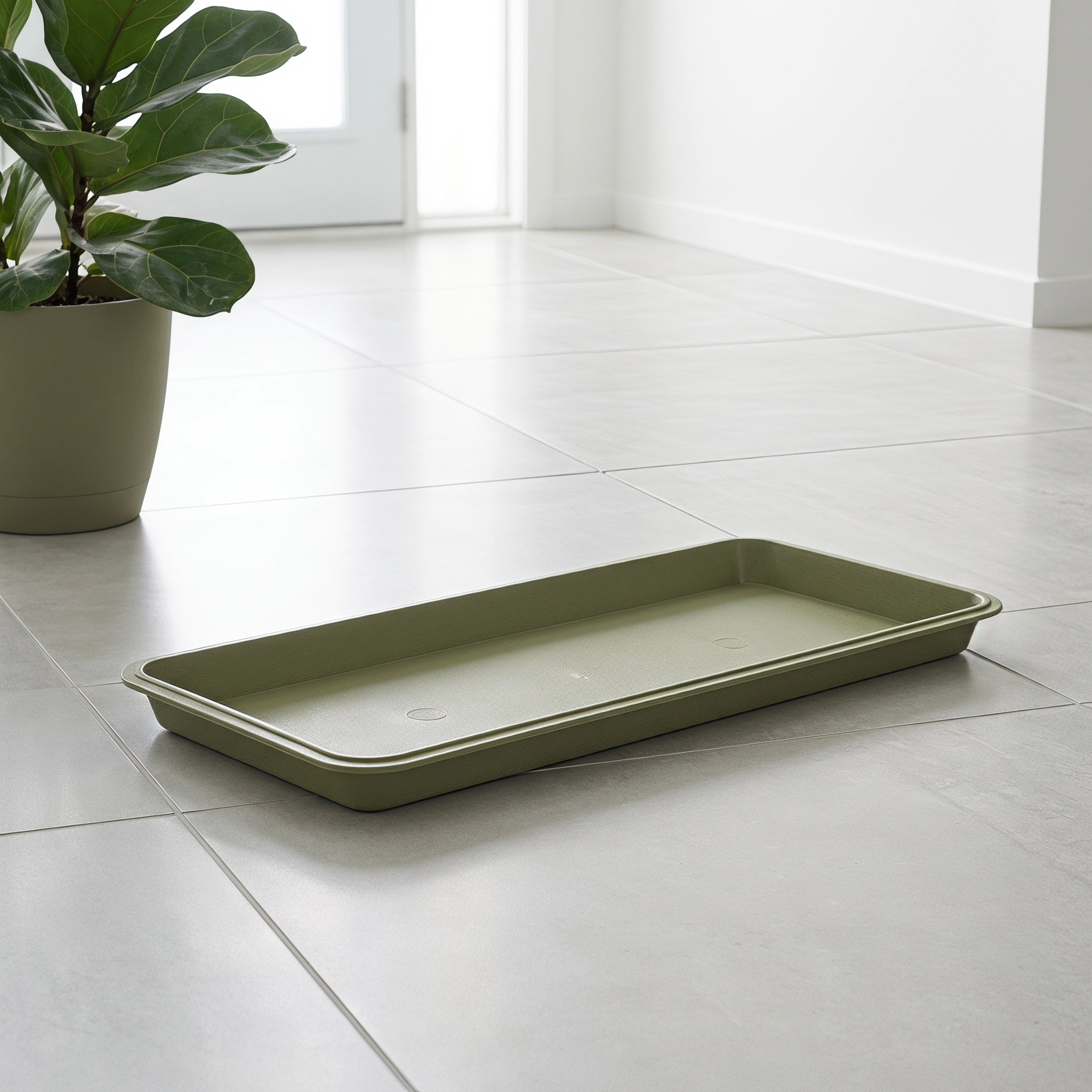 Rectangular Flower Pot Tray Pl - Drip Tray Saucer recension och pris