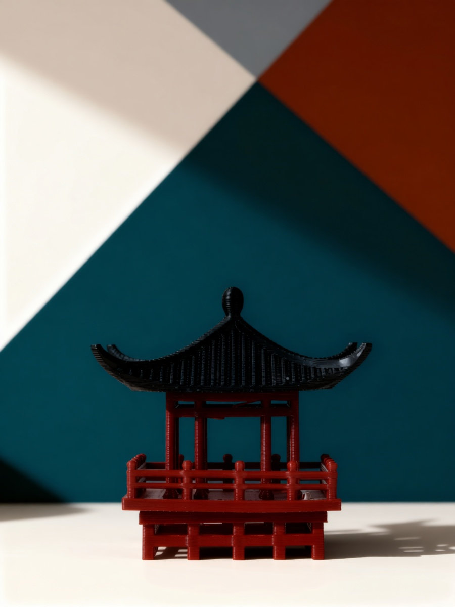 Miniature Chinese Vintage Pavi - Bonsai Garden Chinese Garden recension och pris