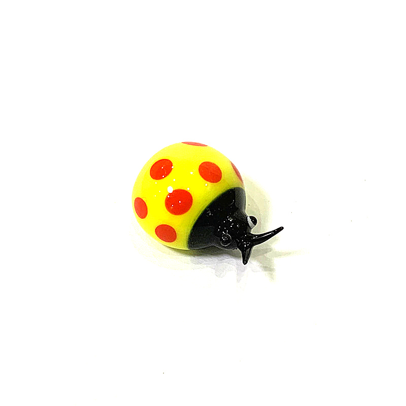 Colorful Mini Glass Ladybug Fi - Bonsai Garden Chinese Garden recension och pris