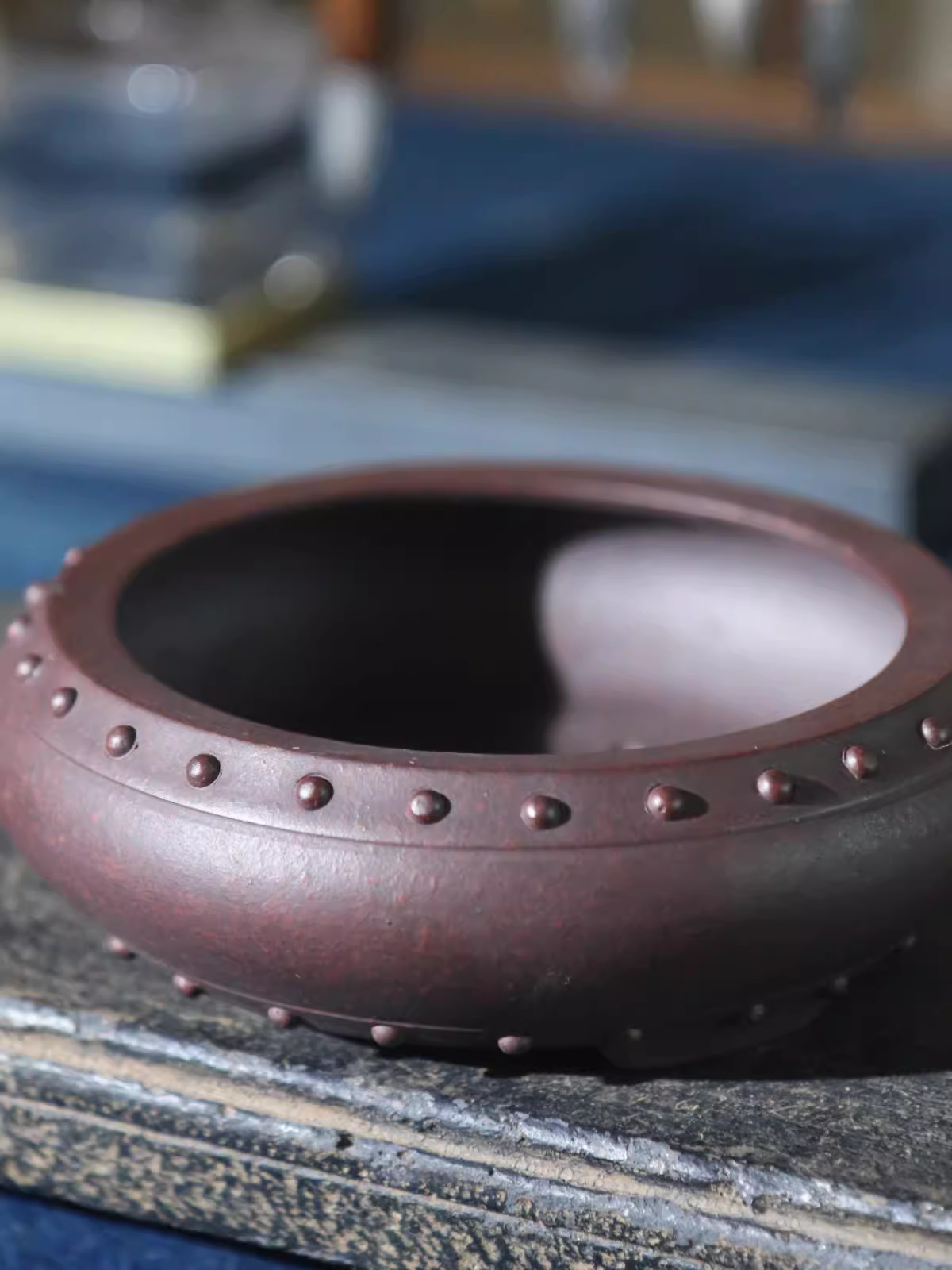 Ceramic Circle Bonsai Pot, Mad - Bonsai Garden Chinese Garden recension och pris