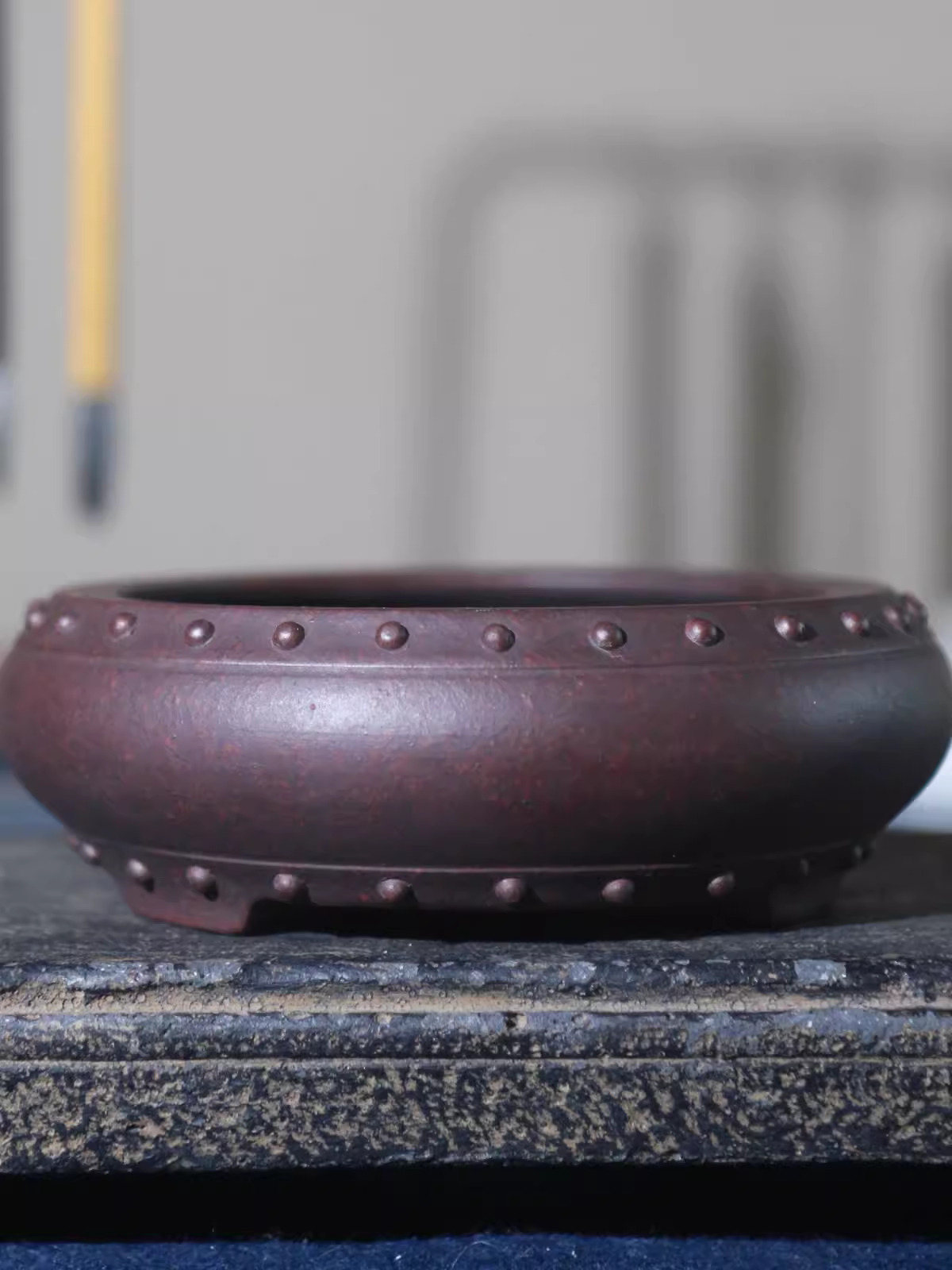 Ceramic Circle Bonsai Pot, Mad - Bonsai Garden Chinese Garden recension och pris