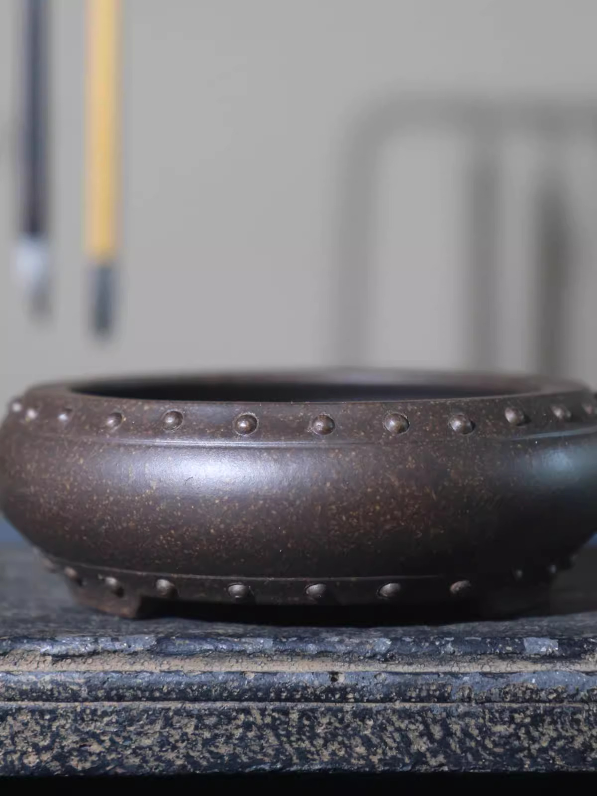 Ceramic Circle Bonsai Pot, Mad - Bonsai Garden Chinese Garden recension och pris