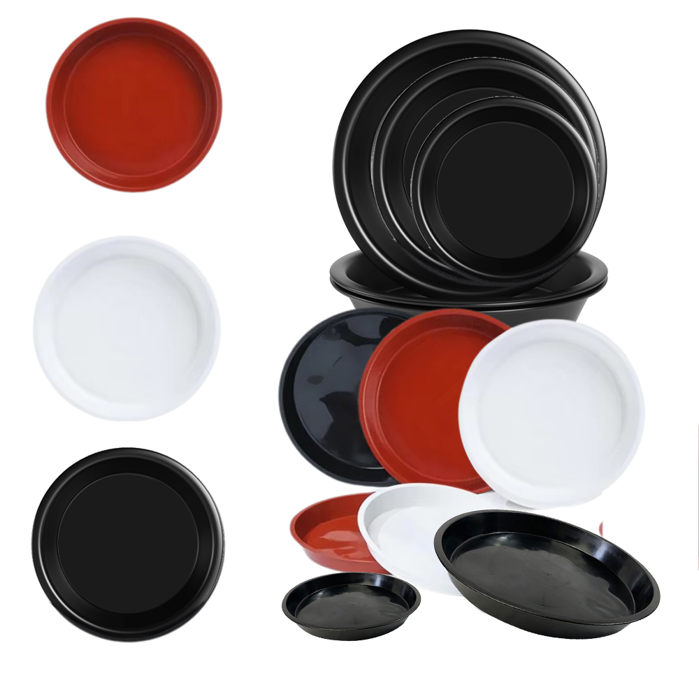 3-5PC Durable Plastic Plant Sa - Drip Tray Saucer recension och pris