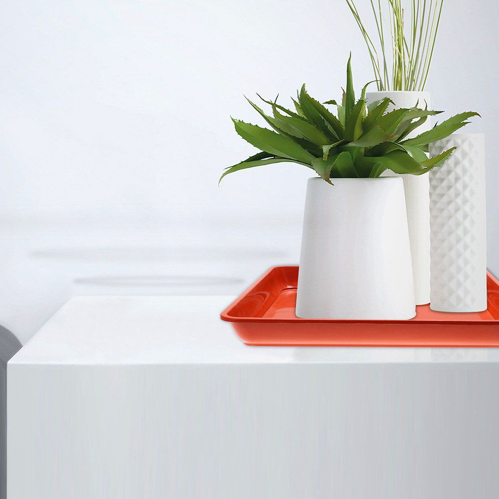 2Pcs Premium Resin Plant Tray  - Drip Tray Saucer recension och pris