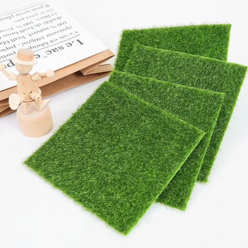 Fake Moss Mini Artificial Lawn - Bonsai Garden Chinese Garden recension och pris