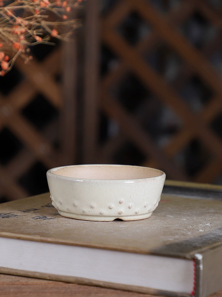 Porcelain Round Glazed Bonsai  - Bonsai Garden Chinese Garden recension och pris