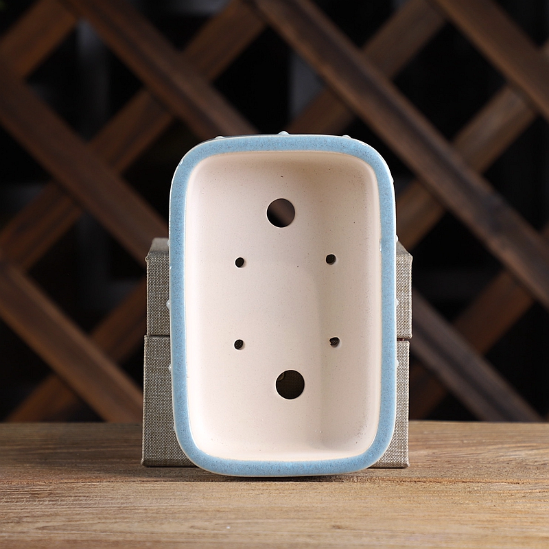 Ceramic Glazed Rectangle Bonsa - Bonsai Garden Nursery recension och pris