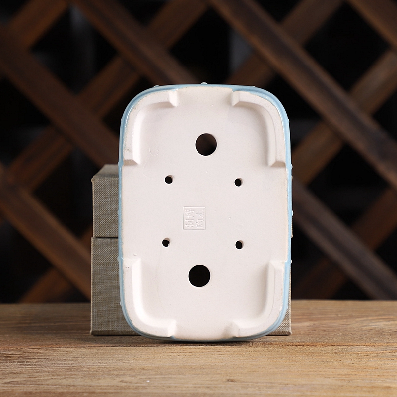 Ceramic Glazed Rectangle Bonsa - Bonsai Garden Nursery recension och pris