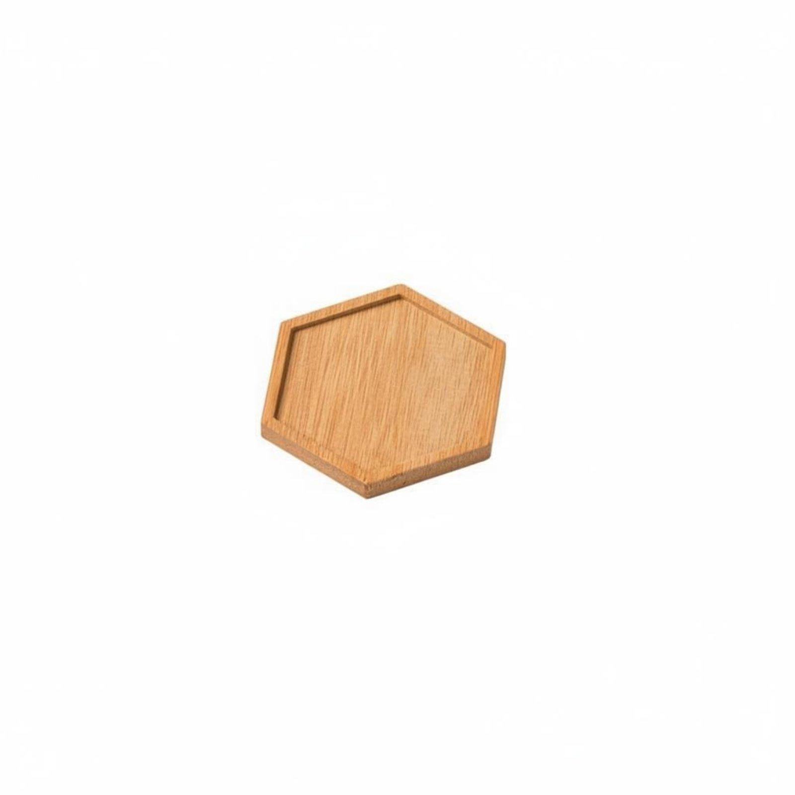 Bamboo Wood Industrial Tray Pl - Drip Tray Saucer recension och pris