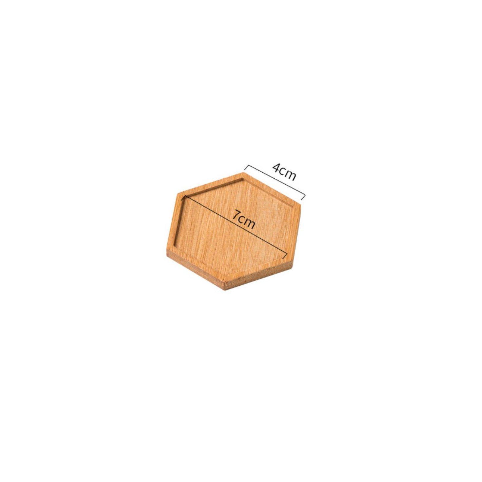 Bamboo Wood Industrial Tray Pl - Drip Tray Saucer recension och pris