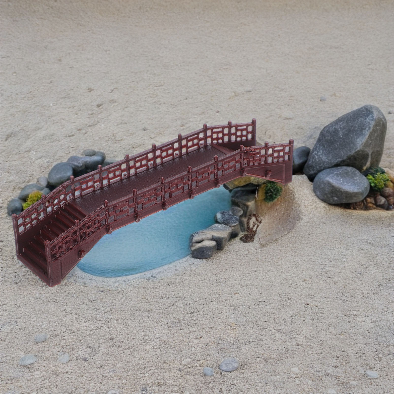Miniature Bridge Chinese Style - Bonsai Garden Chinese Garden recension och pris